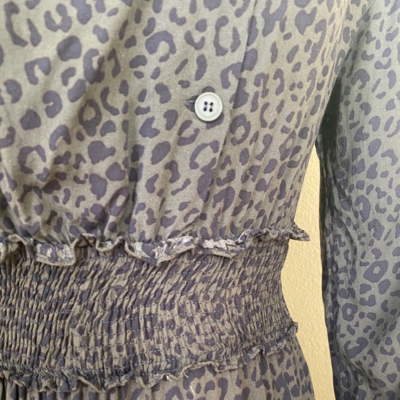 Zara Animal Print Dress - Picture 3 of 9